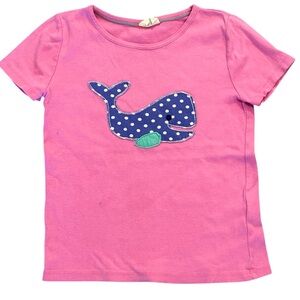 Boden Tee with Polka Dot Whale